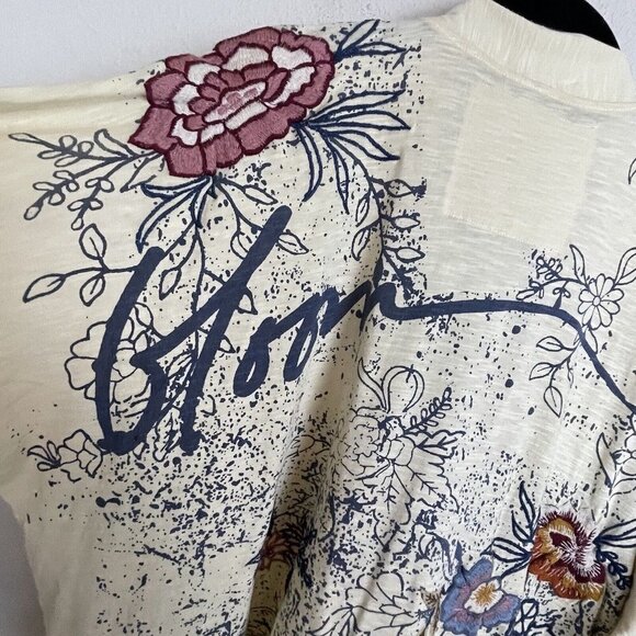 NWT Kyla Seo Comfort  Milena Jacket KYREC47 Wheat Embroidered Size S Boho Beachy - Picture 6 of 11